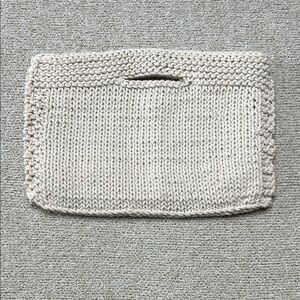 Mersea Chunky Knit Bag 100% Cotton